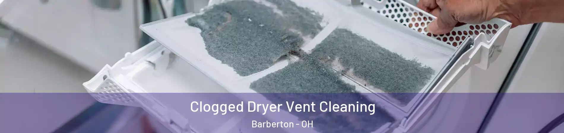  Clogged Dryer Vent Cleaning Barberton - OH