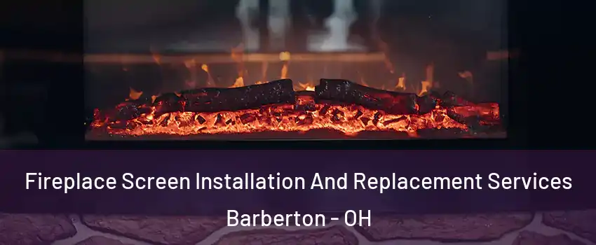  Fireplace Screen Installation And Replacement Services Barberton - OH