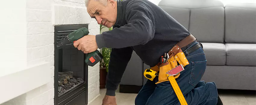 New Indoor Fireplace Installation in Barberton, Ohio