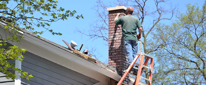 Vinyl and PVC Chimney Flashing Installation in Barberton, OH