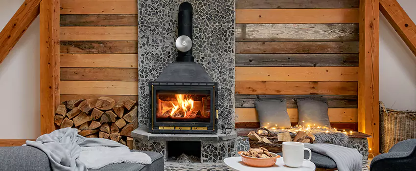 Thelin Hearth Products Direct Vent Gas Stove Fireplace Inspection in Barberton, Ohio